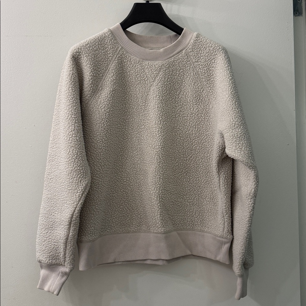 Everlane Women's Cream Crew Neck Sweater